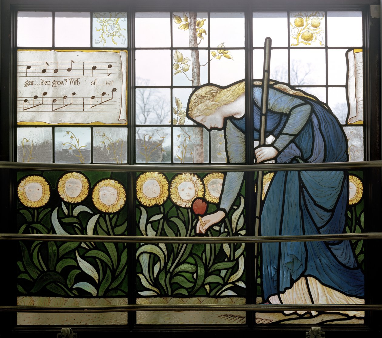 Mary, Mary, bastante contrária, como seu jardim cresce O berçário, 1886 de Edward Holmes Jewitt