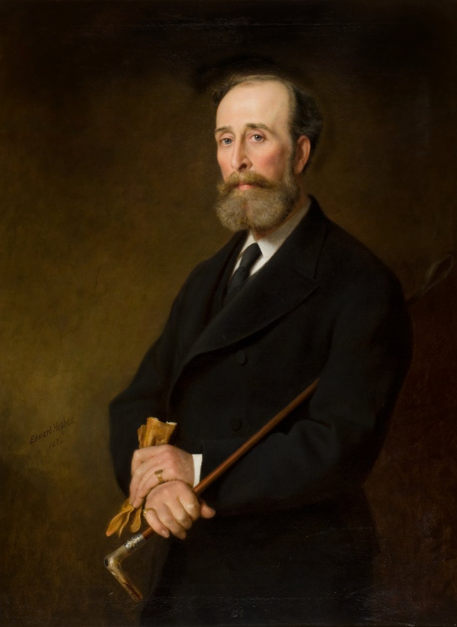 Sir William Ogilvy Dalgleish de Errol Park (1832-1913) de Edward Hughes