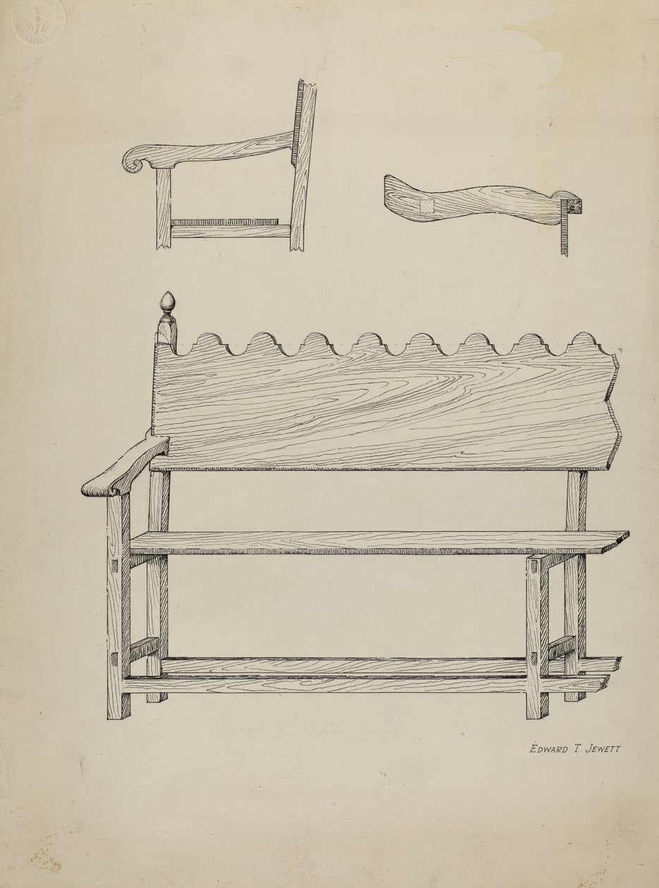 Cama da Missão de Edward Jewett