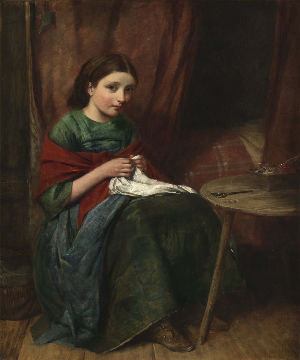 O bordador, 1864 de Edward John Cobbett