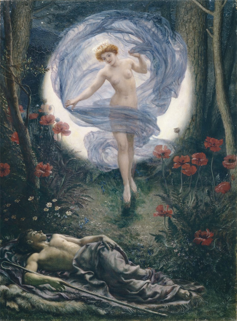Diana e Endimião de Edward John Poynter