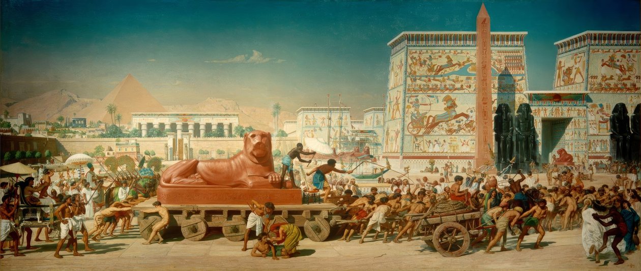 EJPoynter, Israel no Egito de Edward John Poynter