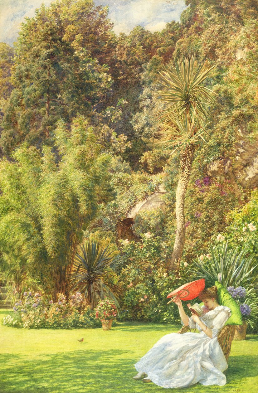 Em um jardim de Edward John Poynter