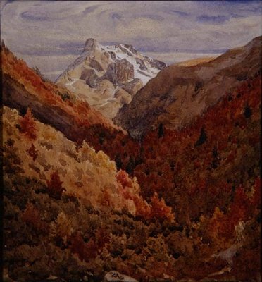 Monte Branco de Edward John Poynter
