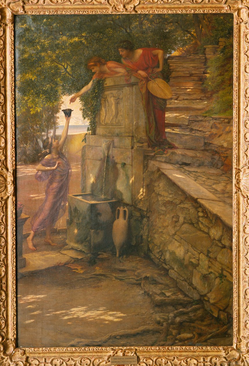 A Taça de Tântalo de Edward John Poynter