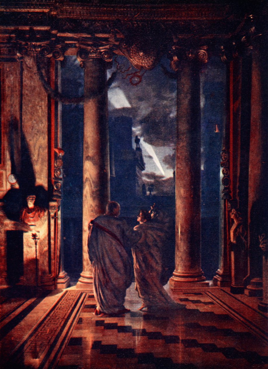 Os Idos de março (Assassinato de Caio Júlio César) 1883 de Edward John Poynter