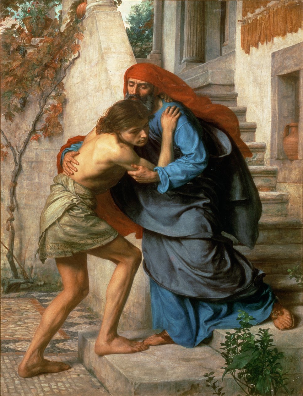 O retorno dos prodígios, 1869 de Edward John Poynter