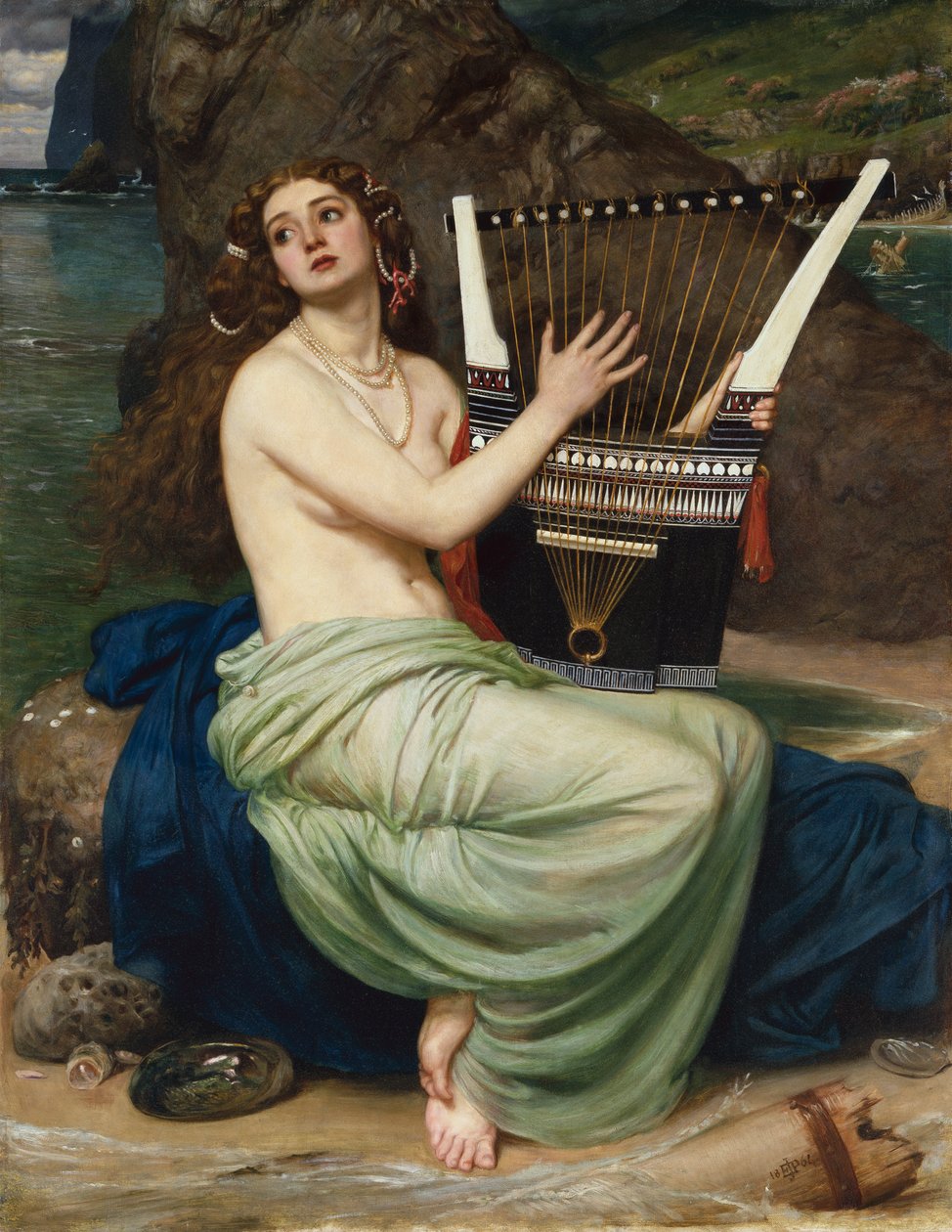 A sirene de Edward John Poynter