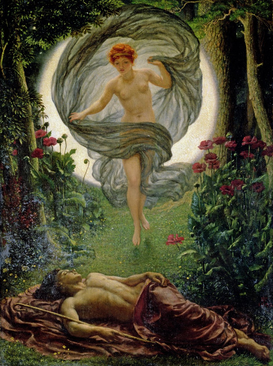A visão de Endimião de Edward John Poynter