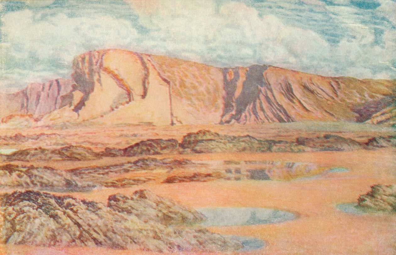 As muralhas da velha Inglaterra Bude, c1886, 1914 de Edward John Poynter