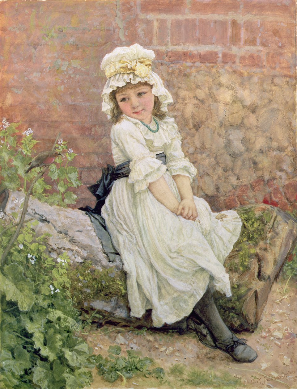 O Novo Amigo, 1880 (wc aumentado com branco) de Edward Killingworth Johnson