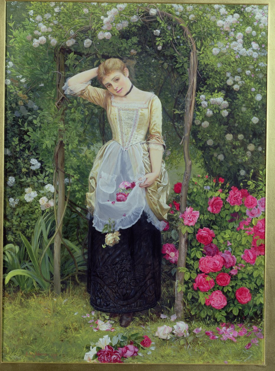 The Rose Bower, 1877 de Edward Killingworth Johnson