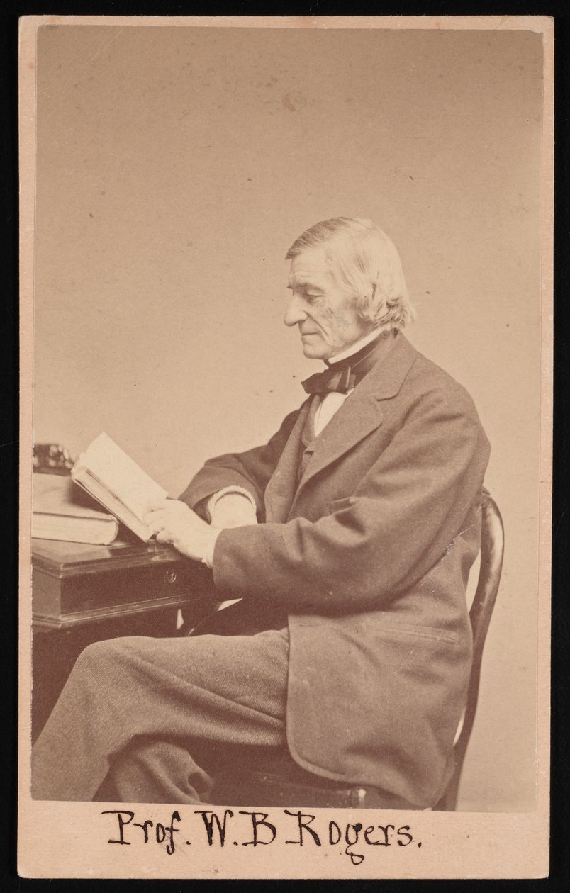 Retrato de William Barton Rogers 1804-1882, entre 1866 e 1873. de Edward L Allen