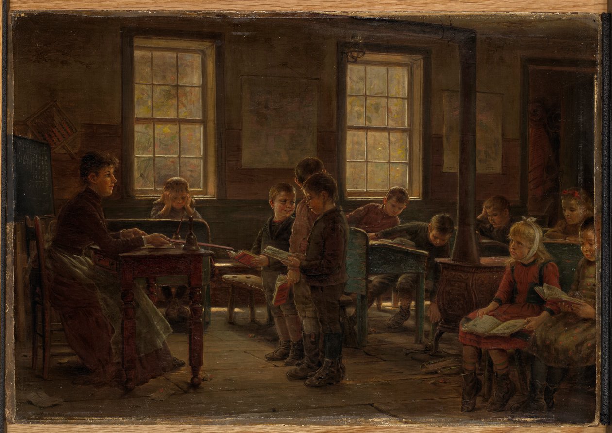 Uma escola de campo de Edward Lamson Henry