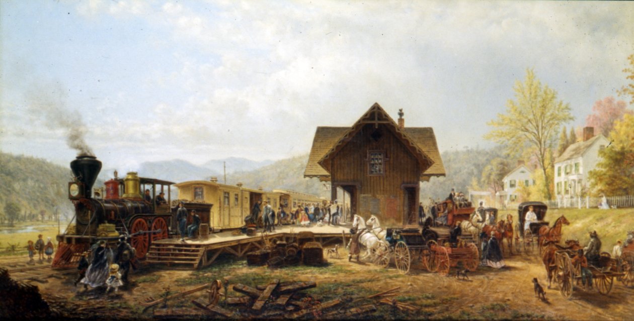 O Trem 945 de Edward Lamson Henry