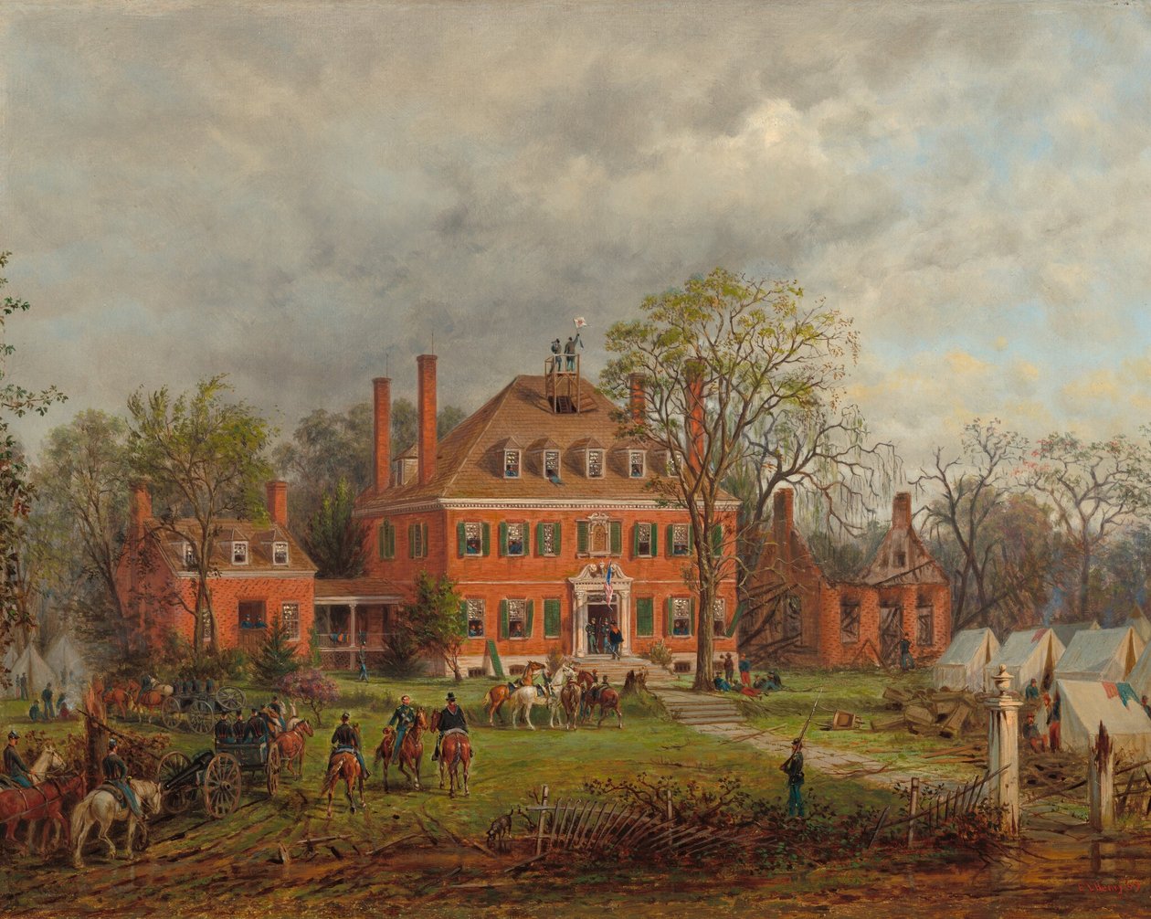A antiga casa de Westover de Edward Lamson Henry