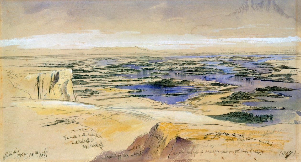 Aboo Vidente, 4 de fevereiro de 1867 de Edward Lear