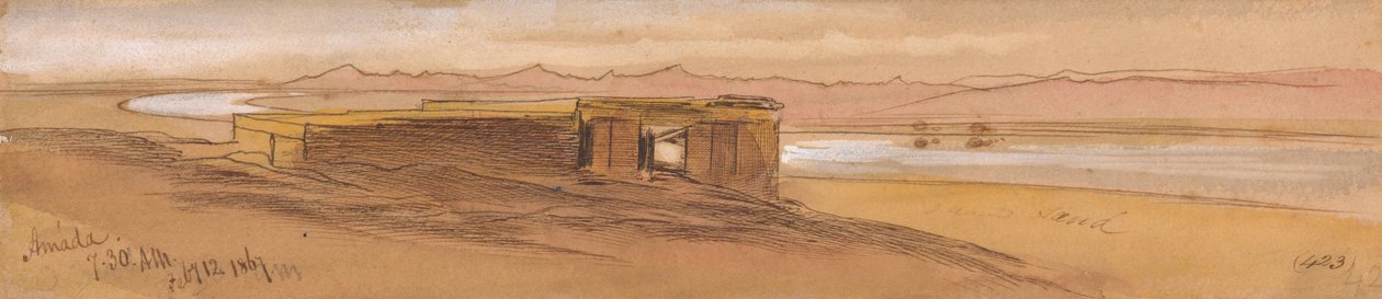 Amada, 7h30, 12 de fevereiro de 1867 (423) de Edward Lear