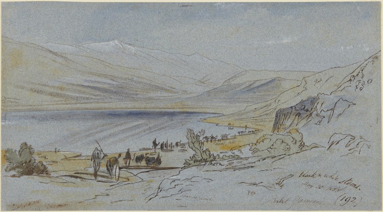 Birket el Yamouni de Edward Lear