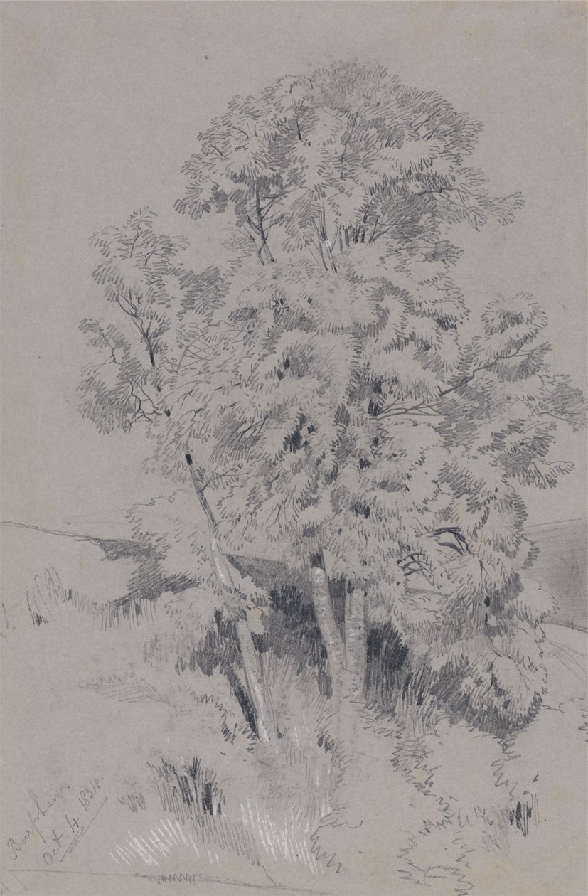 Burpham, 4 de outubro de 1834 de Edward Lear