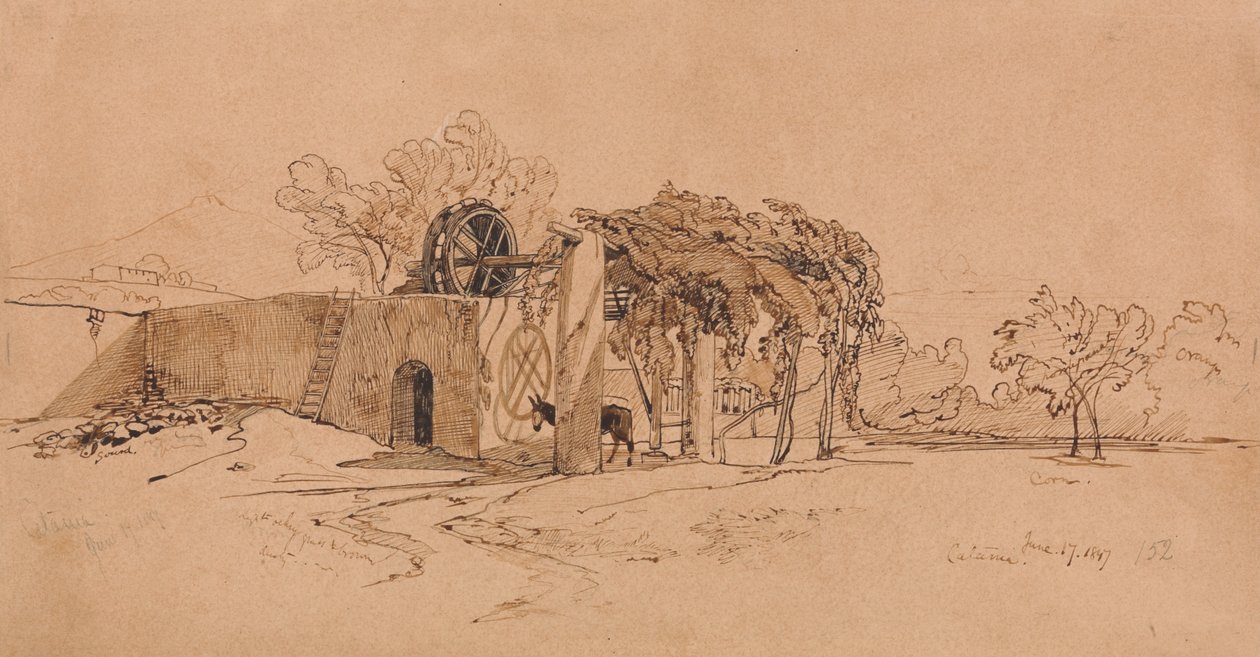 Catânia de Edward Lear