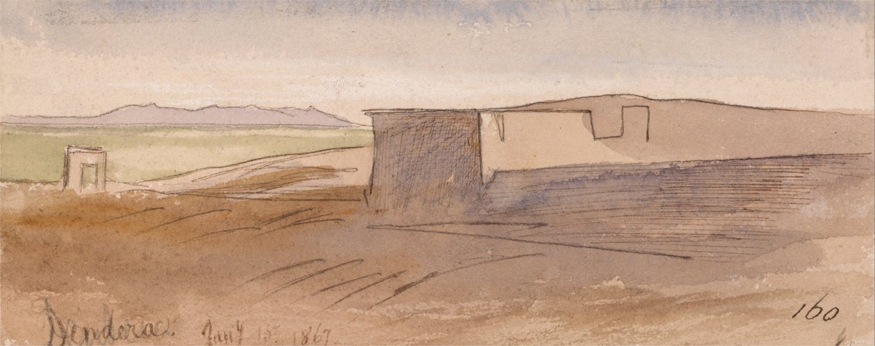 Dendera de Edward Lear