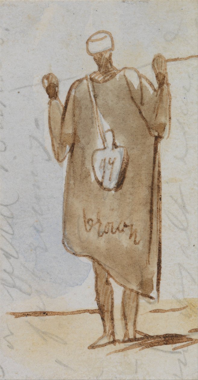Homem do Egito de Edward Lear