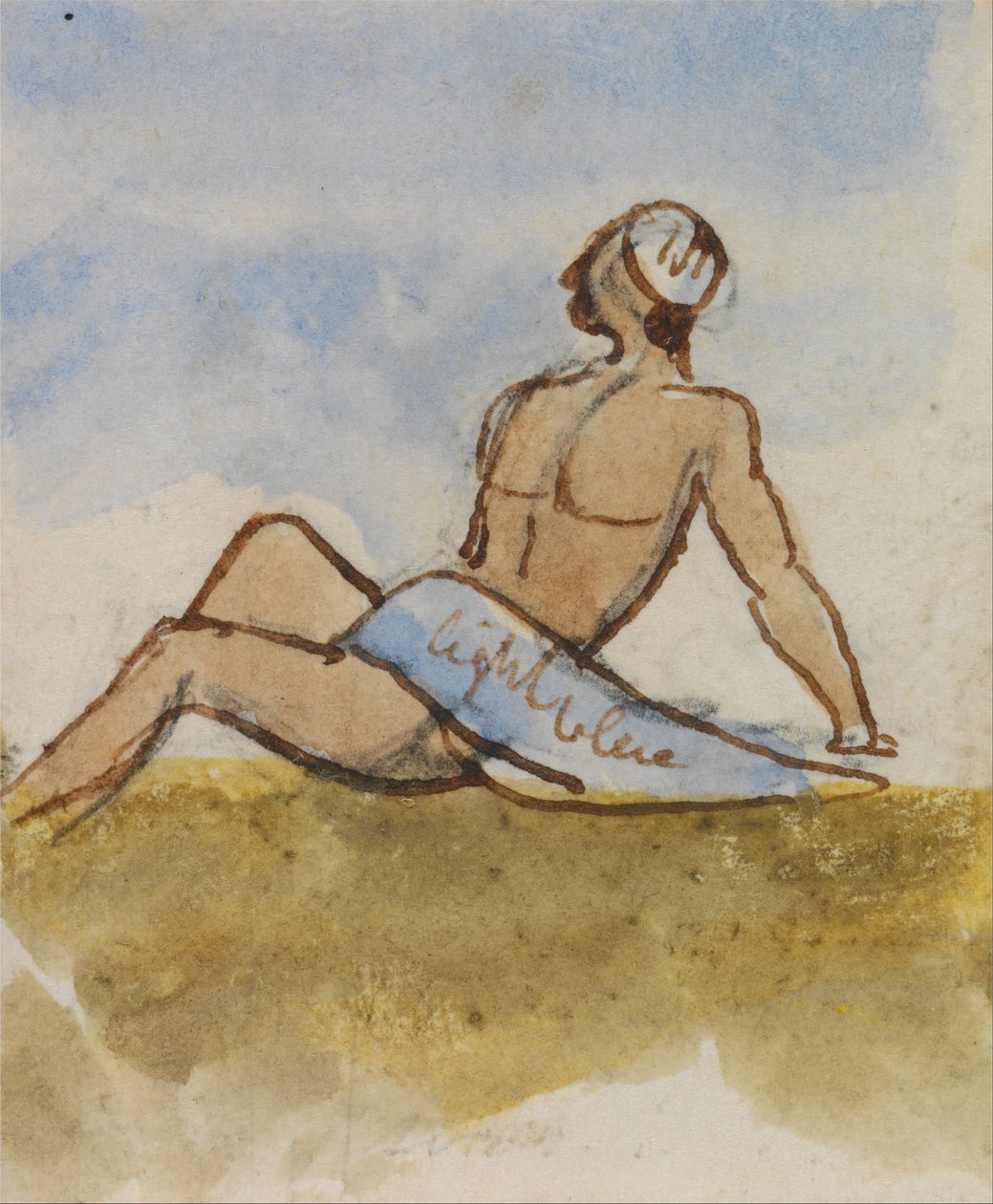 Homem do Egito de Edward Lear