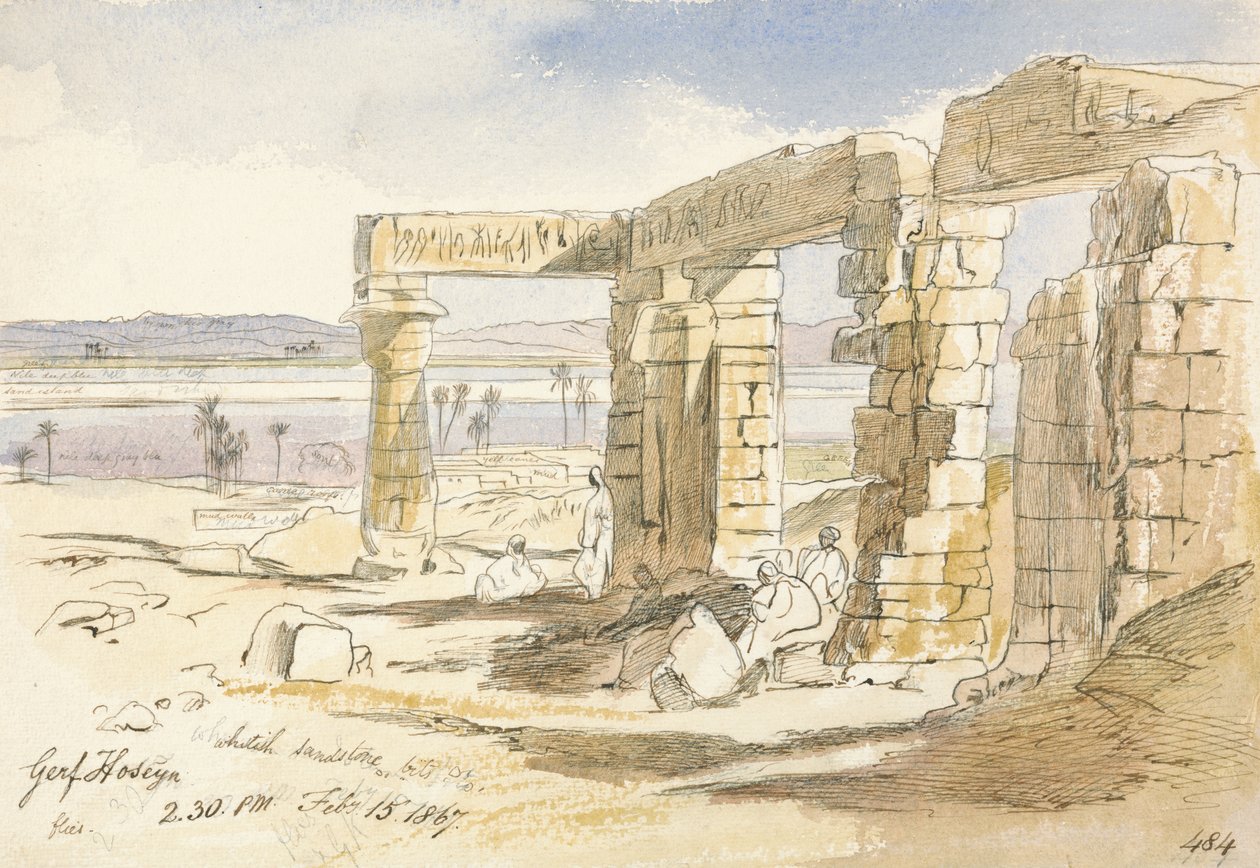 Garf Hoseyn, 14h30 de Edward Lear