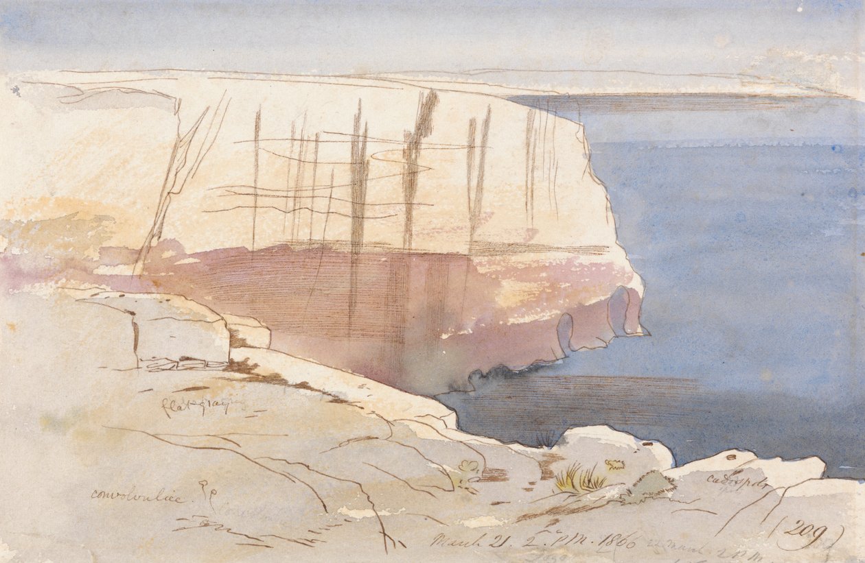 Gozo, perto de Malta de Edward Lear