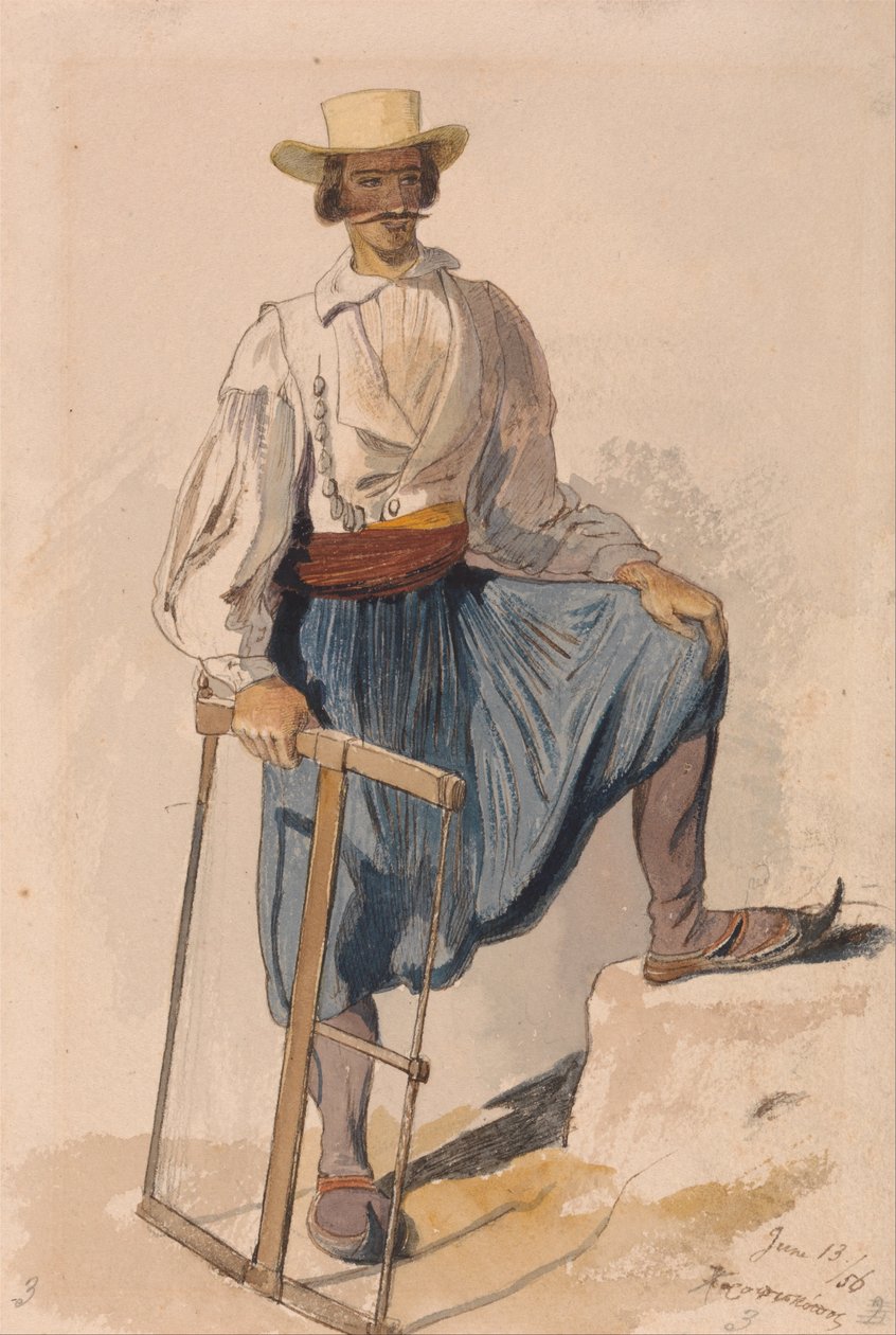Lenhador grego, 13 de junho /56 de Edward Lear