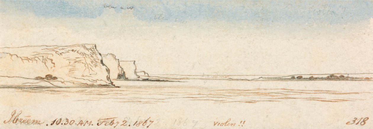Ibreem, 10h30, 2 de fevereiro de 1867 (318) de Edward Lear
