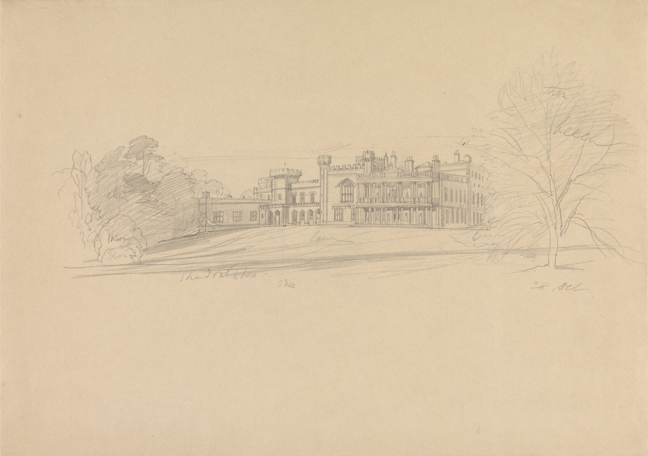 Salão de Knowsley de Edward Lear