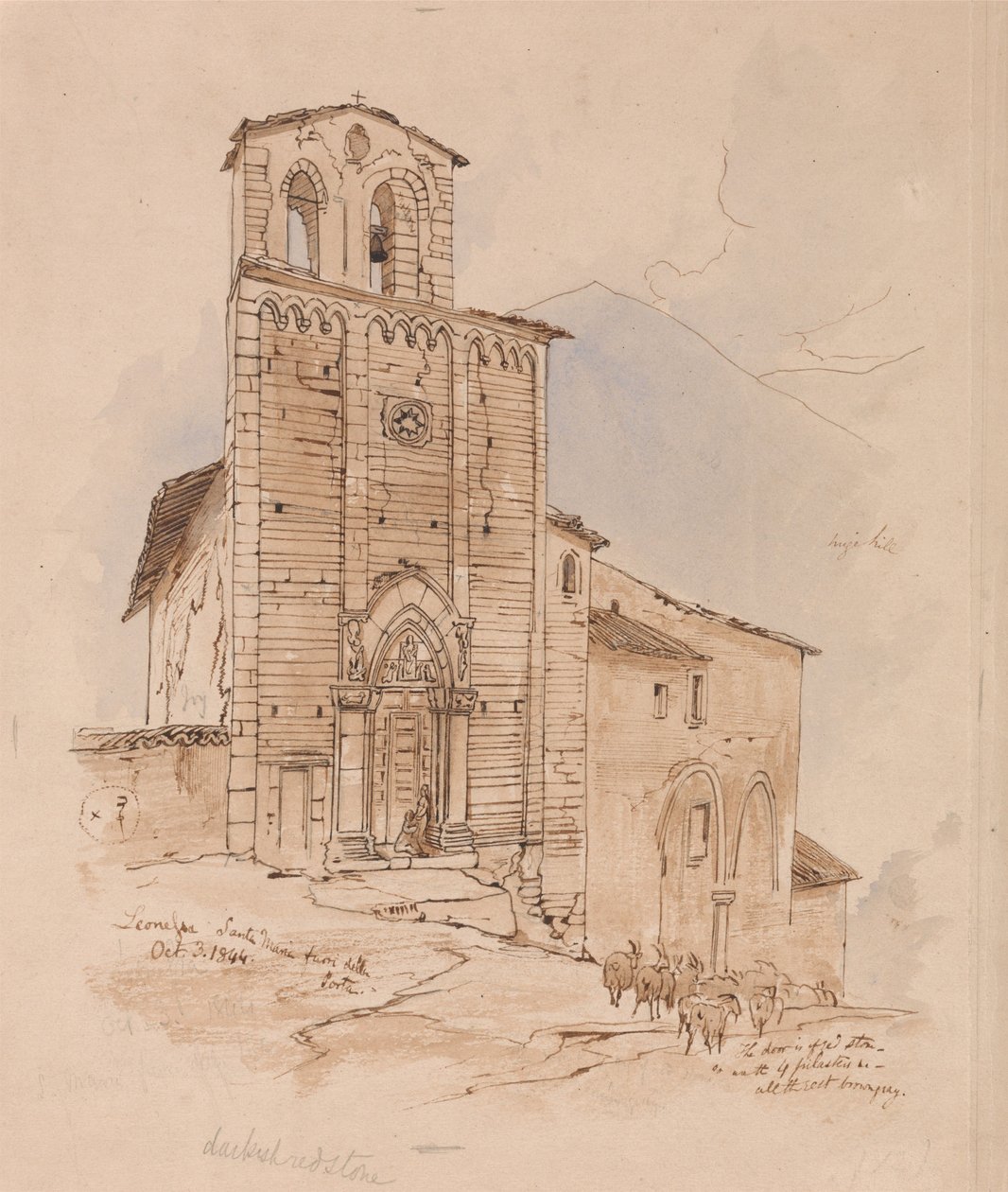 León, 3 de outubro de 1844 de Edward Lear