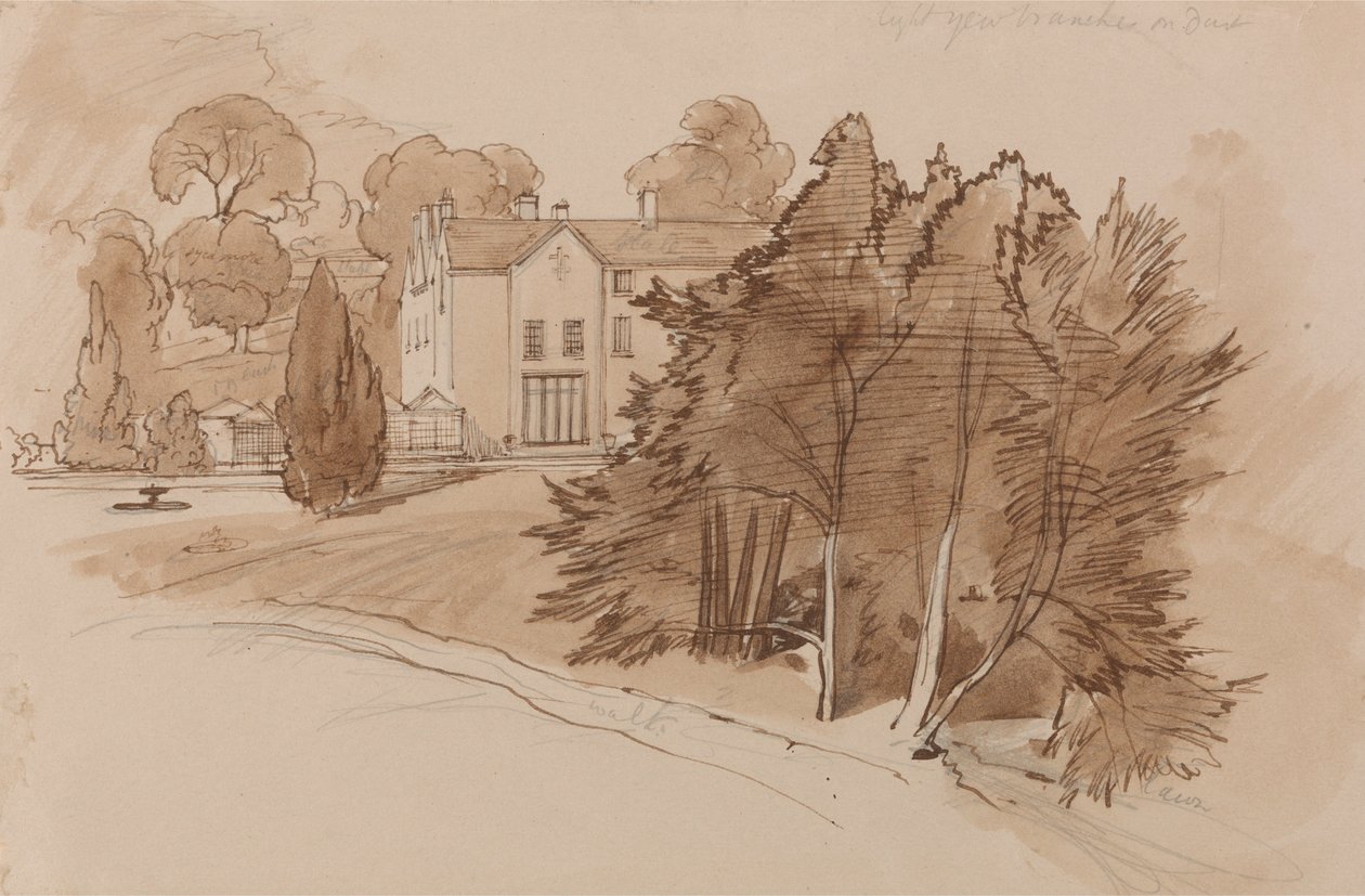 Manor (Knowsley Lane) de Edward Lear