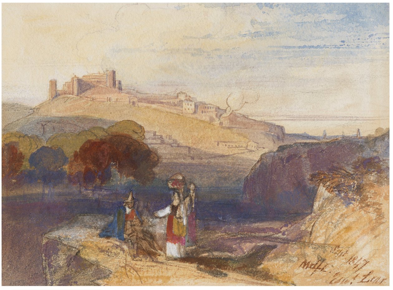 Melfi, Itália de Edward Lear