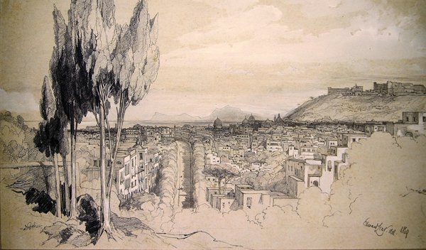 Nápoles de Edward Lear