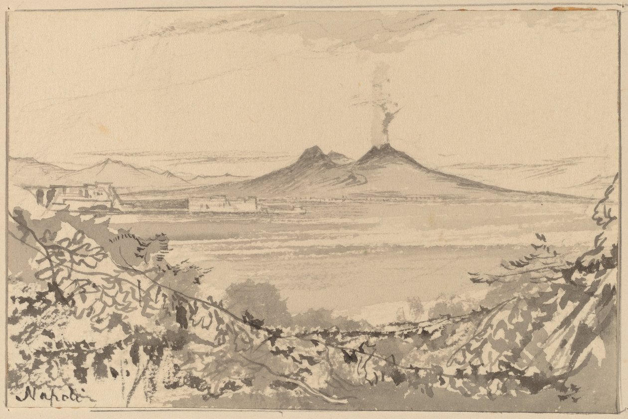 Nápoles de Edward Lear