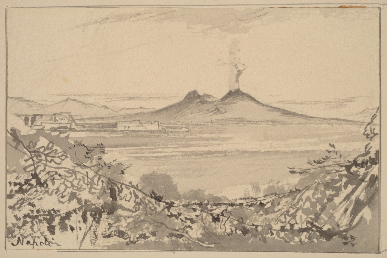Nápoles de Edward Lear