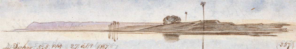Perto de Dishna de Edward Lear