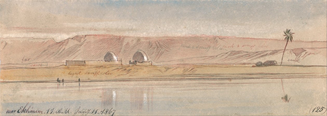 Perto de Ekhmim de Edward Lear