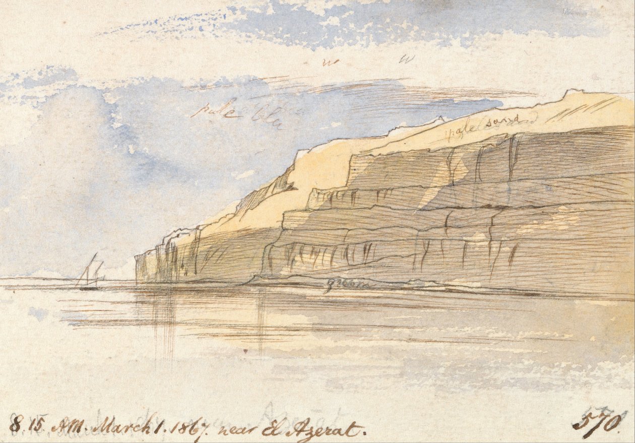 Perto de El Azerat de Edward Lear