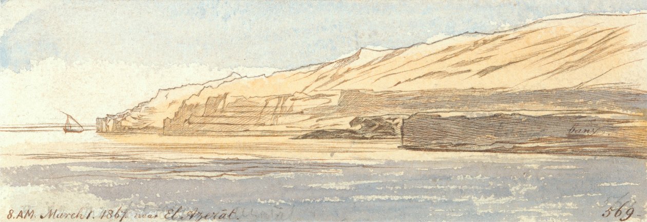 Perto de El Azerat de Edward Lear