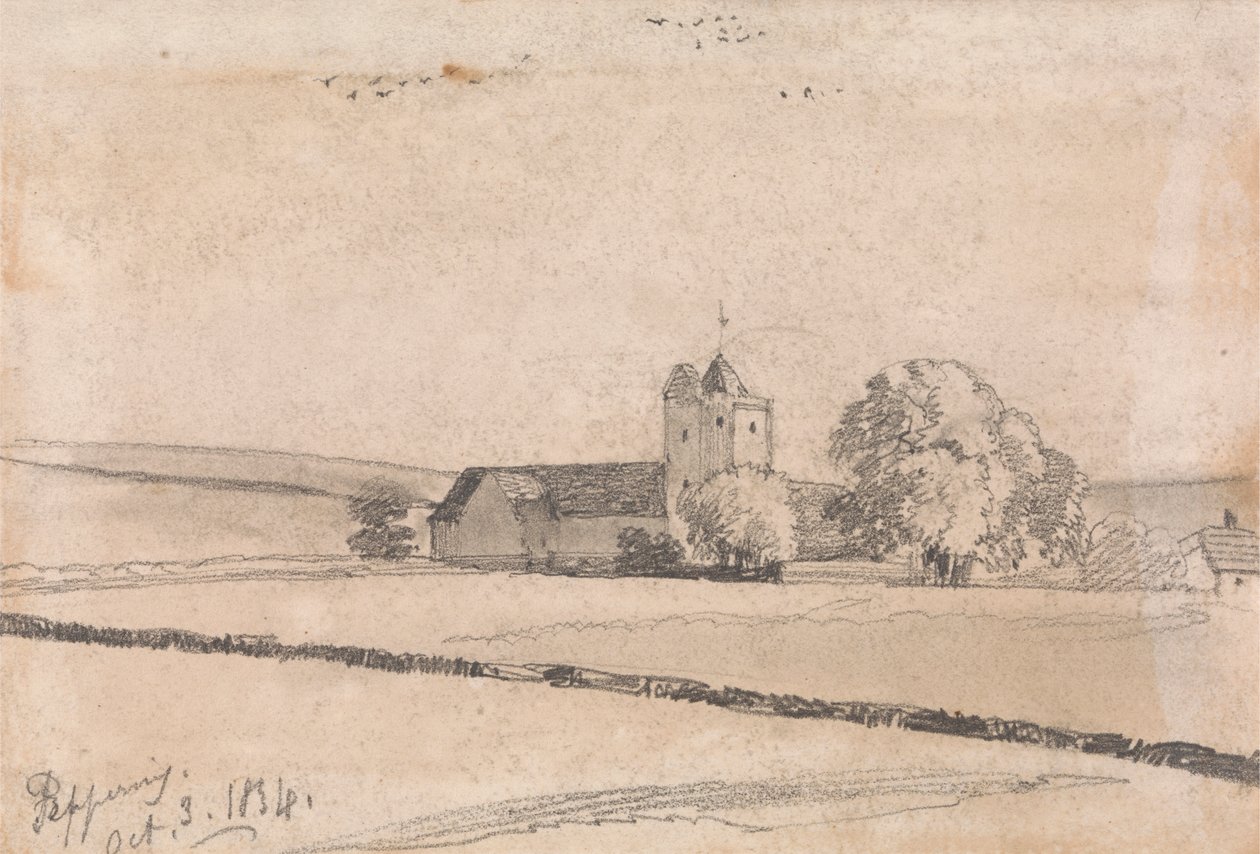 Peppering, 3 de Outubro. 1834 de Edward Lear