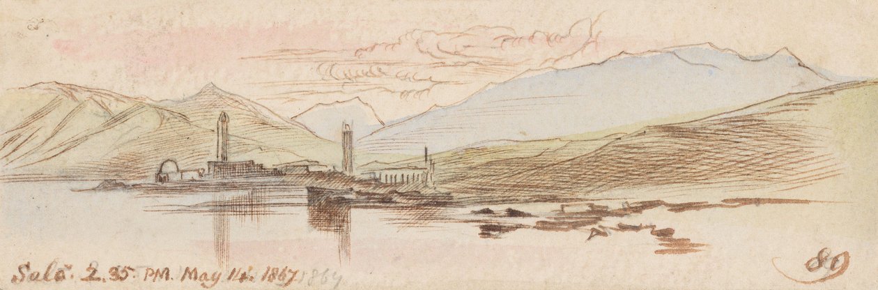 Salo; 14 de maio de 1867, às 14h35 (89) de Edward Lear