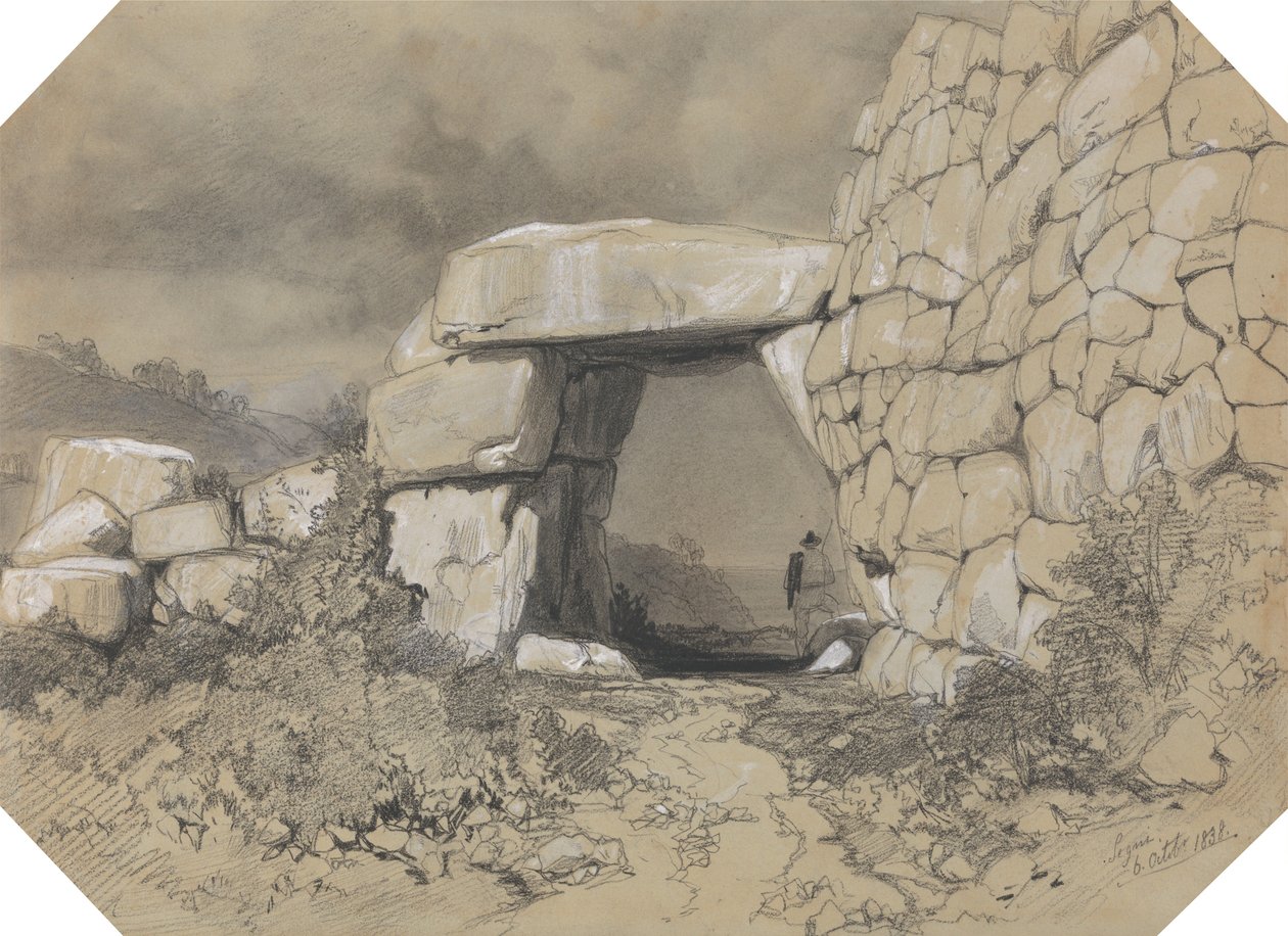 Segni, 6 de outubro de 1838 de Edward Lear