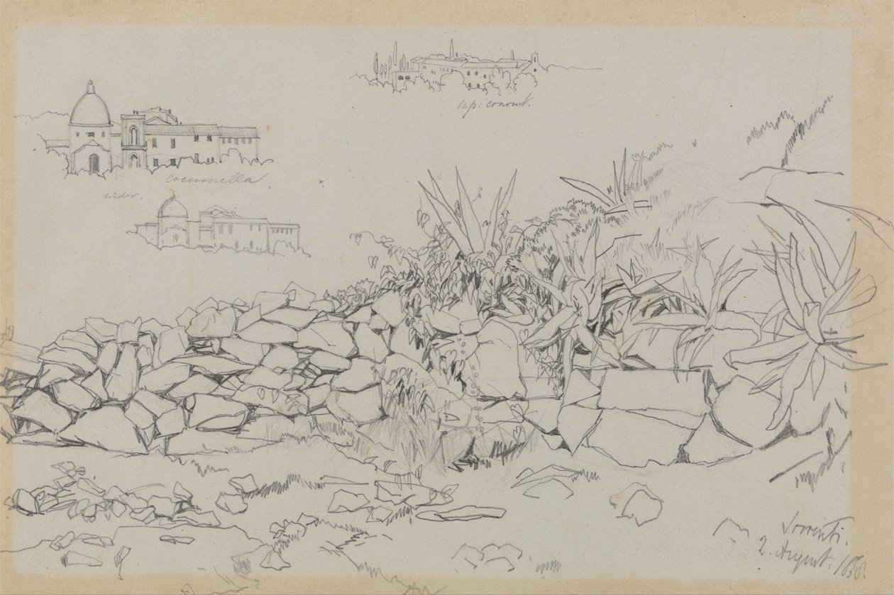 Sorrento, 2 August 1838 de Edward Lear