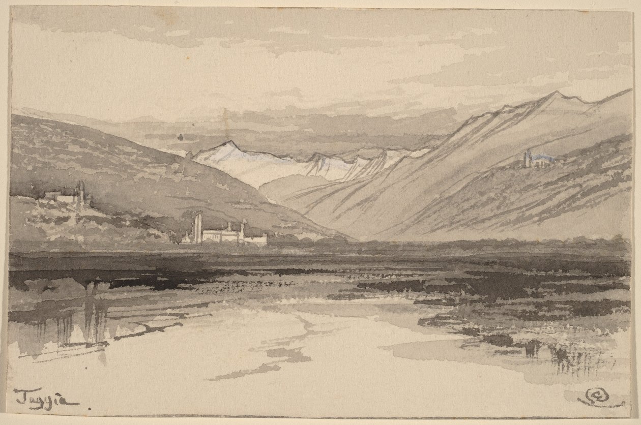 Taggia de Edward Lear