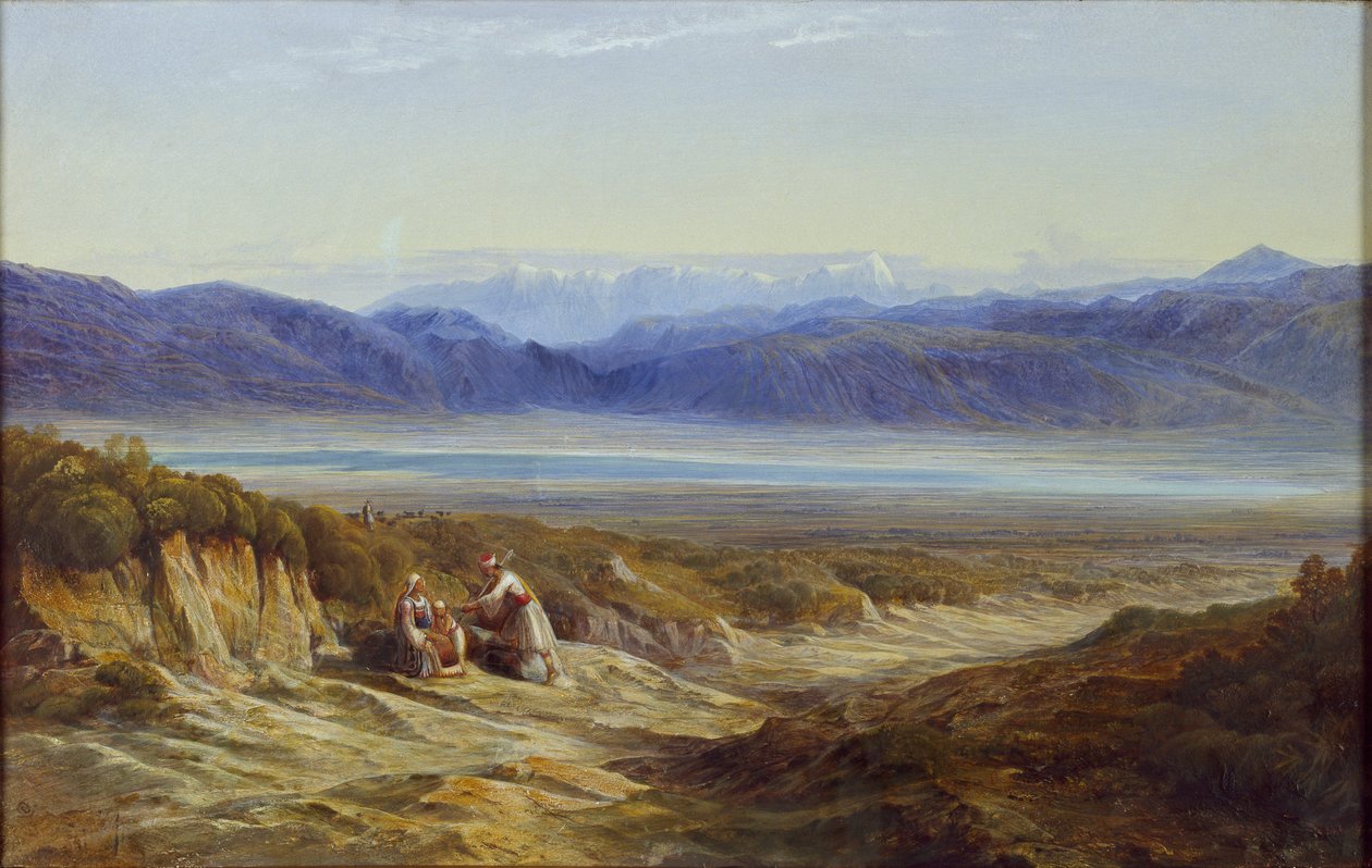 Termópilas, 1872 de Edward Lear