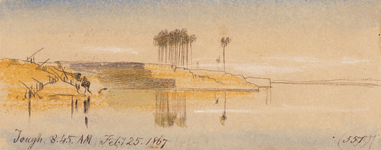 Difícil; 8h45, 25 de fevereiro de 1867 (551) de Edward Lear
